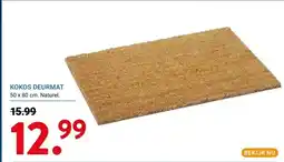 Kluswijs KOKOS DEURMAT aanbieding