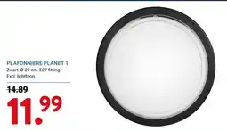Kluswijs PLAFONNIERE PLANET 1 aanbieding
