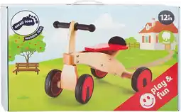 Bol.com Small Foot - Houten Loopfiets Racer Rood aanbieding