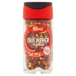 PLUS Silvo kruiden chilipeper vlokken aanbieding