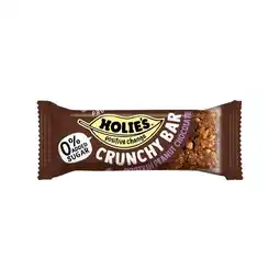 Etos Holie's Crunchy Bar Protein Peanut Chocolate 40 GR aanbieding