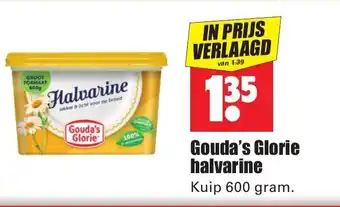 Dirk Gouda's glorie halvarine 600g aanbieding