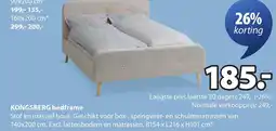 Jysk KONGSBERG bedframe aanbieding