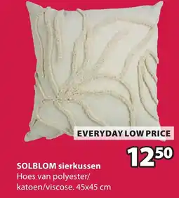 Jysk SOLBLOM sierkussen aanbieding