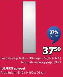 Jysk ILBJERG spiegel aanbieding