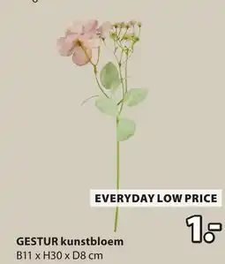 Jysk GESTUR kunstbloem aanbieding