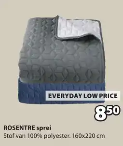 Jysk ROSENTRE sprei aanbieding