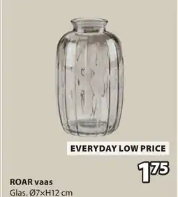 Jysk ROAR vaas aanbieding