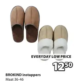 Jysk BROKIND instappers aanbieding