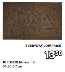 Jysk JORDSKOLM deurmat aanbieding