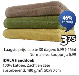Jysk IDALA handdoek aanbieding