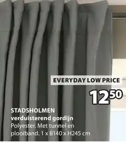 Jysk STADSHOLMEN verduisterend gordijn aanbieding