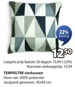 Jysk TEMPELTRE Sierkussen aanbieding