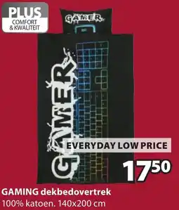 Jysk GAMING dekbedovertrek aanbieding