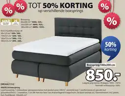 Jysk ANDELVA boxspring aanbieding