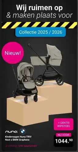Van Asten BabySuperstore Kinderwagen Nuna TRIV Next x BMW Graphene aanbieding