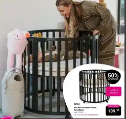 Van Asten BabySuperstore Box Novi at HomeⓇ Nooni Rond Black aanbieding