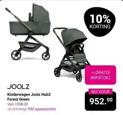 Van Asten BabySuperstore Kinderwagen Joolz Hub2 Forest Green aanbieding