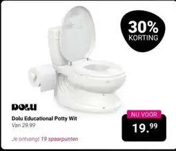 Van Asten BabySuperstore Dolu Educational Potty Wit aanbieding