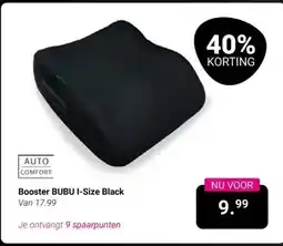 Van Asten BabySuperstore Booster BUBU I-Size Black aanbieding