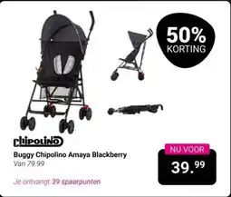 Van Asten BabySuperstore Buggy Chipolino Amaya Blackberry aanbieding