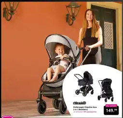 Van Asten BabySuperstore Kinderwagen Chipolino Aura 2-in-1 Blackberry aanbieding