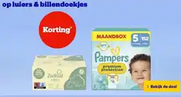 Bol.com op luiers & billendoekjes aanbieding