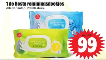 Dirk 1 de Beste reinigingsdoekjes aanbieding