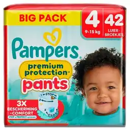 Trekpleister Pampers Premium Protection Pants Maat 4 Luierbroekjes aanbieding