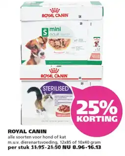 Ranzijn Royal canin aanbieding