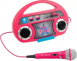 Bol.com iDance Audio I'm the Star K1 Bluetooth Karaoke Speaker met gratis microfoon aanbieding