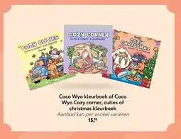 Primera Coco Wyo kleurboek of Coco Wyo Cozy corner, cuties of christmas kleurboek aanbieding