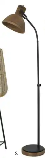 Bouwhof Light & Living vloerlamp Imbert bruin aanbieding