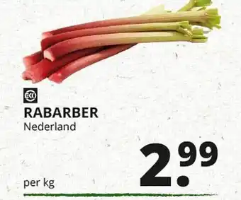 Natuurwinkel Rabarber aanbieding