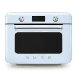 Bol.com SMEG COF01PBEU - Vrijstaande Combi-stoomoven - Pastelblauw - Jaren 50 Design aanbieding