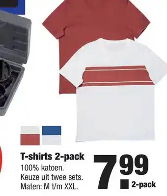 ALDI T-Shirts 2-Pack aanbieding