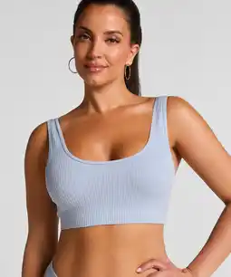 Hunkemoller Hunkemöller Bralette Scoop Dianne Blauw aanbieding