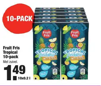 ALDI Fruit Fris Tropical 10-Pack aanbieding