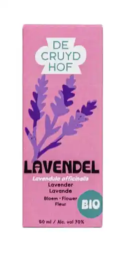De Online Drogist Cruydhof Lavendel Lavendula Officinalis Bio Druppels aanbieding