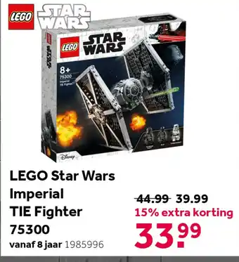 Intertoys LEGO Star Wars Imperial TIE Fighter 75300 aanbieding