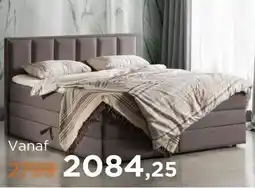 TotaalBED Opbergboxspring Aken met klep aanbieding