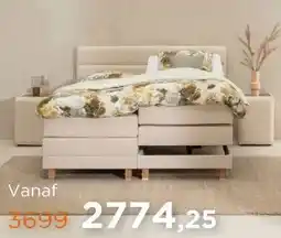 TotaalBED Boxspring Ostersund elektrisch aanbieding