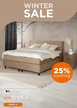 TotaalBED Boxspring Nightline aanbieding