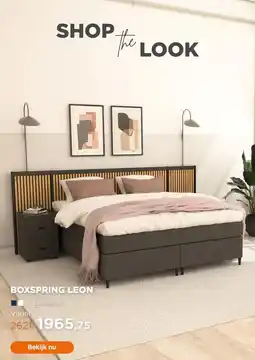 TotaalBED Boxspring Leon aanbieding