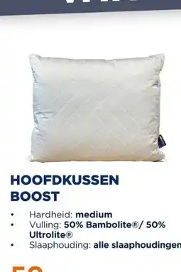 TotaalBED Hoofdkussen Boost | Bamboe aanbieding
