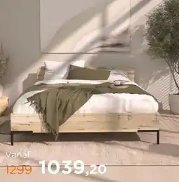 TotaalBED Bed Leeds | 140 x 200 cm | Hoekpoten aanbieding