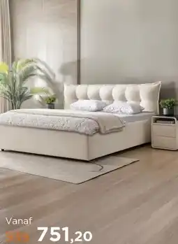 TotaalBED Bed Luik | 140 x 200 cm | Sino 973, ivoor aanbieding