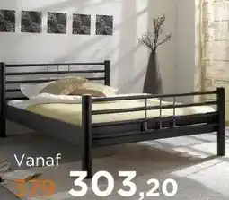 TotaalBED Bed Davos | 140 x 200 cm | Antraciet aanbieding