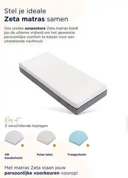 TotaalBED Zeta matras aanbieding
