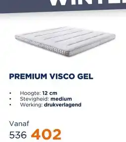 TotaalBED Topmatras Premium | Visco Gel aanbieding